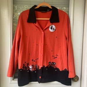 Vintage Halloween Onque Woman’s 1X long sleeve